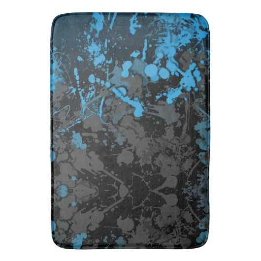 Tapis De Bain Bouffées, lignes et chaos (devant Vertical)