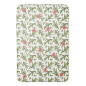 Tapis De Bain Boughs de pin de Noël et Poinsettias (devant Vertical)