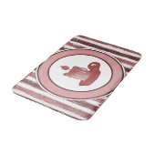 Tapis De Bain bougie de natte de bain à rayures (Angle)