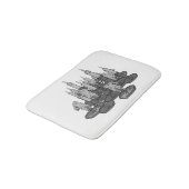 Tapis De Bain Bougies (Angle)