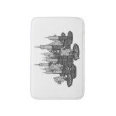 Tapis De Bain Bougies (Devant (Vertical))