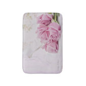 Tapis De Bain Bougies et Roses (Devant (Vertical))