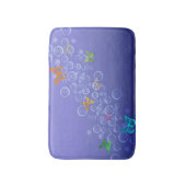 Tapis De Bain Bouillonne les papillons de n (Devant (Vertical))