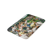 Tapis De Bain Boule contagieuse de test maison (Angle)