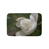 Tapis De Bain Boule de fleur de magnolia blanc crémeux (Devant)