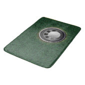 Tapis De Bain Boule de golf dans la tasse dans l'herbe (Angle)