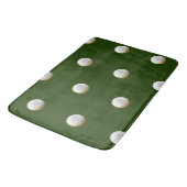 Tapis De Bain Boule de golf partout en vert pour golfeur (Angle)