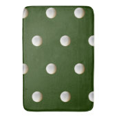 Tapis De Bain Boule de golf partout en vert pour golfeur (devant Vertical)