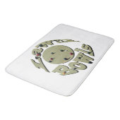 Tapis De Bain Boules de pelouse circulaires Nom Conception, (Angle)