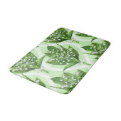 Tapis De Bain Bouquet de lys de la vallée fleurs sur vert (Angle)