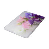 Tapis De Bain Bouquet de pois doux (Angle)