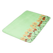 Tapis De Bain Bouquet fleur sauvage simple mariage fleurie (Angle)
