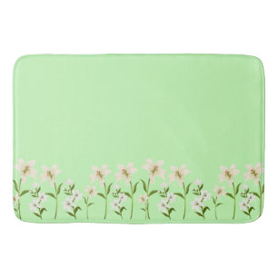 Tapis De Bain Bouquet fleur sauvage simple mariage fleurie