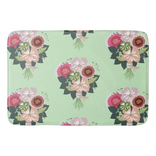 Tapis De Bain Bouquet floral (Devant)