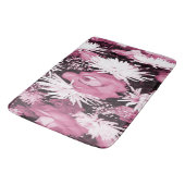 Tapis De Bain Bouquet rose (Angle)