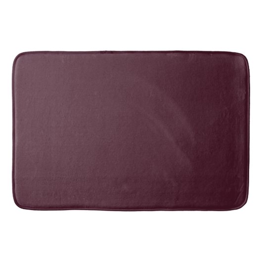Tapis De Bain Bourgogne framboise, Bourgogne solide (Devant)