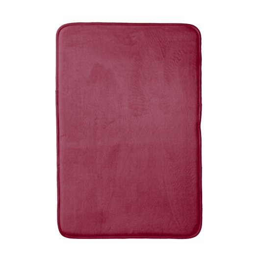 Tapis De Bain Bourgogne Rouge Velvet Moderne tendance (Devant (Vertical))
