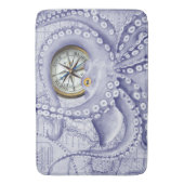 Tapis De Bain Boussole pourpre de poulpe (devant Vertical)
