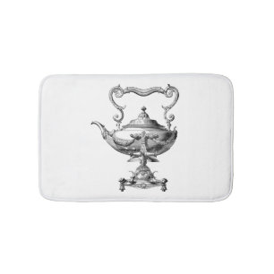 Tapis De Bain Bouteille de thé antique