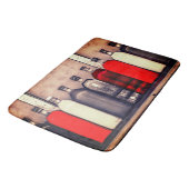 Tapis De Bain Bouteilles de verre d'Artsy (Angle)