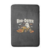 Tapis De Bain Bouteur fantôme de Halloween Boo-Dozer Conception_ (Devant (Vertical))