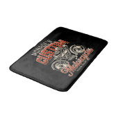 Tapis De Bain Boutique de cycle de moto Skeleton (Angle)