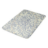 Tapis De Bain Bouton bleu saule (par William Morris) (Angle)