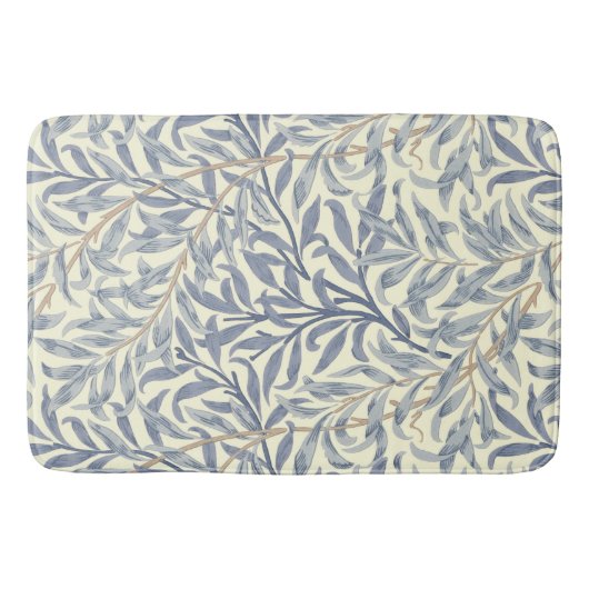 Tapis De Bain Bouton bleu saule (par William Morris) (Devant)