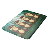 Tapis De Bain Boutons de dessin (Angle)