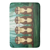 Tapis De Bain Boutons de dessin (devant Vertical)