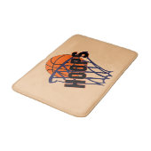 Tapis De Bain Bouts de basket-ball et de chaume de bain (Angle)