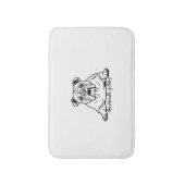 Tapis De Bain Bouvier adorable (Devant (Vertical))