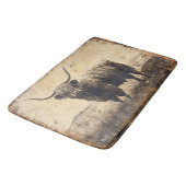 Tapis De Bain Bovins rustiques des Highlands (Angle)