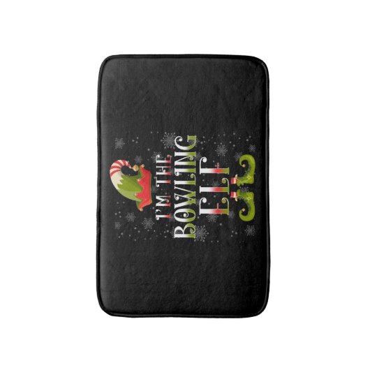 Tapis De Bain Bowling Elf Christmas (Devant (Vertical))