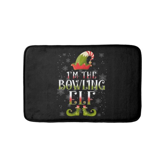 Tapis De Bain Bowling Elf Christmas (Devant)