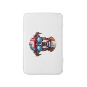 Tapis De Bain Boxer 4 juillet (Devant (Vertical))