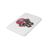 Tapis De Bain Boxer Dog USA (Angle)