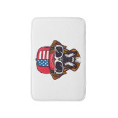 Tapis De Bain Boxer Dog USA (Devant (Vertical))