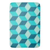 Tapis De Bain Boy Blue Building Blocs Motif sans couture (devant Vertical)