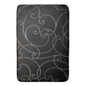 Tapis De Bain Bracelet noir/argent dans le chaudron de salle de  (devant Vertical)