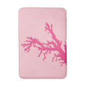 Tapis De Bain Branche de corail - nuances de corail rose (Devant (Vertical))