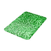 Tapis De Bain Branche de saule de William Morris, vert vert (Angle)
