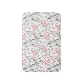 Tapis De Bain Branches d'aquarelle Mat de bain (Devant (Vertical))
