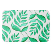 Tapis De Bain Branches d'aquarelle simples - vert (Devant)