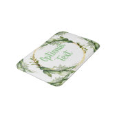 Tapis De Bain Branches d'olivier en fleurs (Angle)