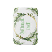 Tapis De Bain Branches d'olivier en fleurs (Devant (Vertical))