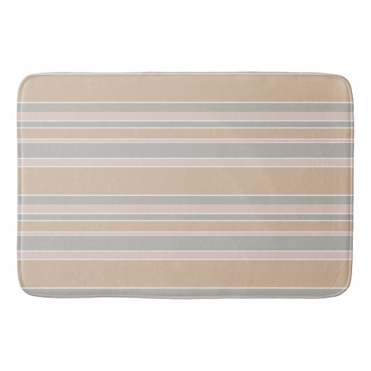 Tapis De Bain Brayures beiges (Devant)