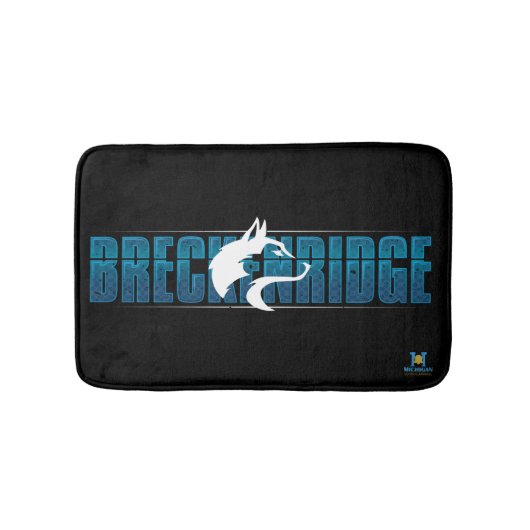Tapis De Bain Breckenridge Huskies #7 Bath Mat (Devant)