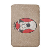 Tapis De Bain Briard KiniArt (Devant (Vertical))