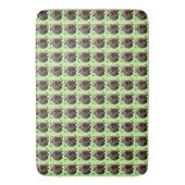 Tapis De Bain Brickwork Burrow : Une toile verte de Wombat, (devant Vertical)